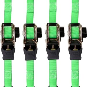 SMARTSTRAPS Retractable Ratchet Tie Down Straps