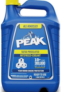 PEAK All Vehicles 50/50 Prediluted Antifreeze