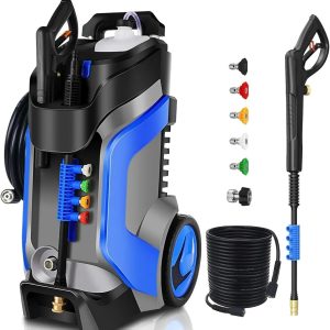 5000PSI Electric Pressure Washer 4.0GPM High Power Washer with M22-14mm Pressure Hose 33FT