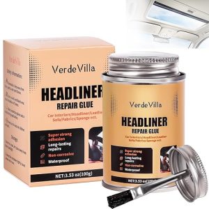 Headliner Repair Glue, Car Headliner Adhesive with Brush