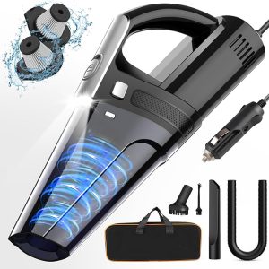 Car Vacuum, Portable Vacuum Cleaner with Powerful 7000PA Suction