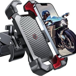 JOYROOM Motorcycle Phone Mount, [1s Auto Lock]