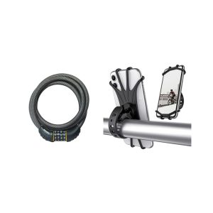 Master Lock Cable Lock, Motorcycle Handlebar